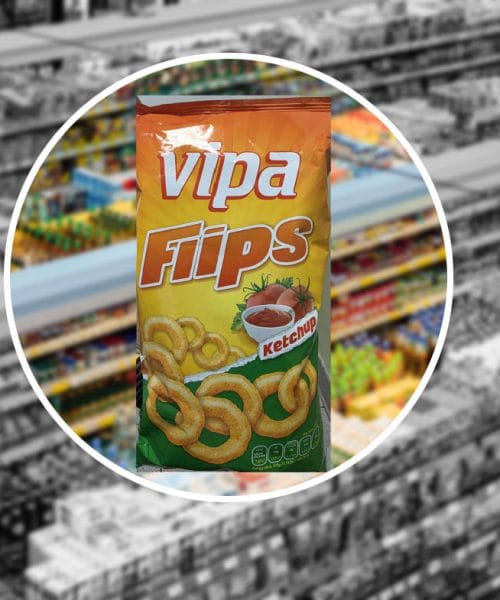 Odpoklic prigrizka Vipa Flips – v njem odkrili mlečne beljakovine, ki niso navedene na embalaži