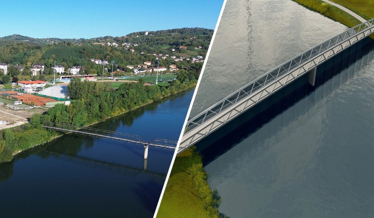 Vojaški most v Krškem, Grafika: Vse za moj dan