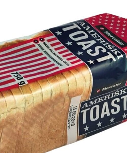 Mercator umika tri vrste toasta zaradi možne prisotnosti plesni