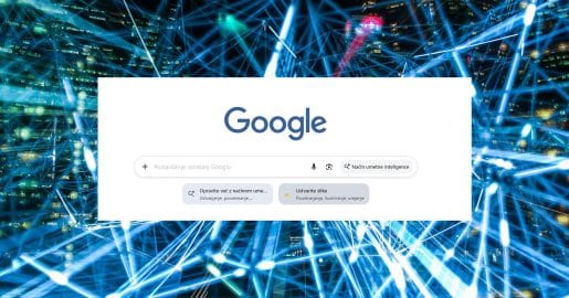Google spreminja začetno stran iskalnika, dodali dva gumba za AI
