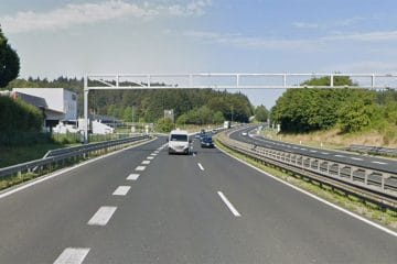 Ponoči med Grosupljem in Ivančno Gorico promet le po enem pasu