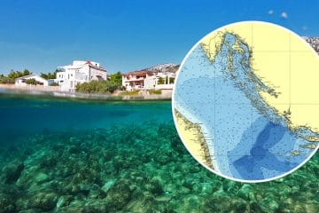 Kako globoko je Jadransko morje? Na najgloblji točki več kot 1200 metrov
