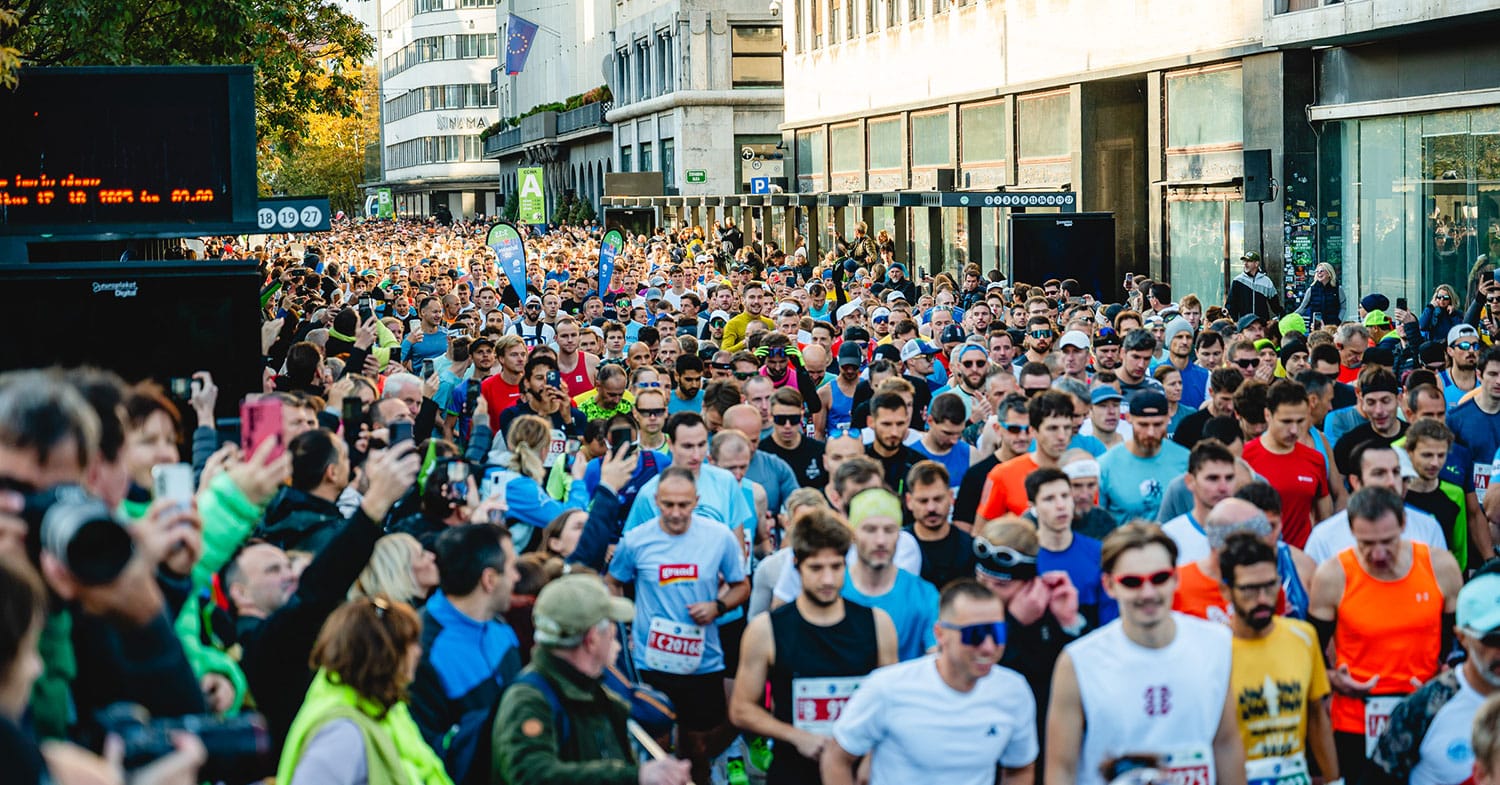 Vreme za Ljubljanski maraton – ARSO napoveduje meglen začetek, nato bo posijalo sonce