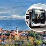 Kranj, avtobusi, Grafika: Andraž Muljavec in Vse za moj dan