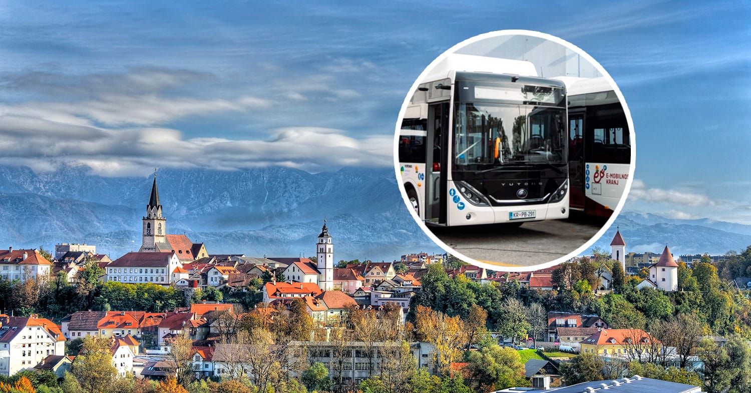 V Kranju na cestah novi električni avtobusi, vsak je stal 528 tisoč evrov