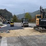 Krško, Valvasorjevo nabrežje, oktober 2026, Foto: Mestna občina Krško