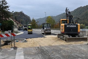 V Krškem se v ponedeljek odpira del ceste, a sledi nova popolna zapora do pomladi 2027