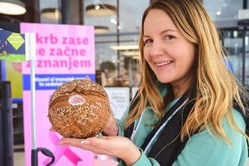 V Lidlu in Žitu na voljo poseben kruh, od vsakega hlebca 50 centov za dober namen