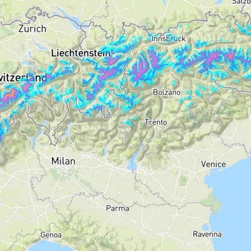 Za vse, ki že čakajo zimo: Alpe bo pobelil prvi resnejši sneg nove sezone