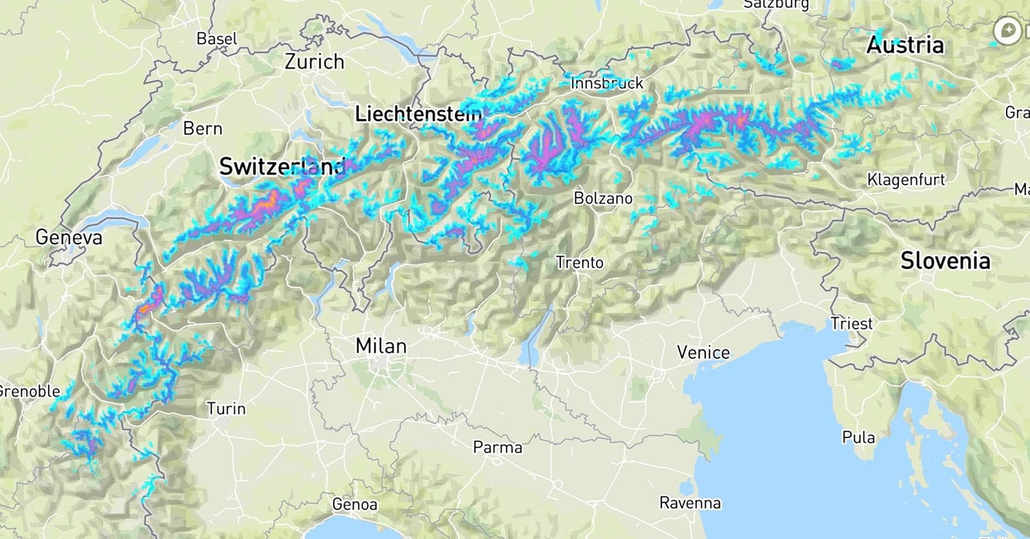 Za vse, ki že čakajo zimo: Alpe bo pobelil prvi resnejši sneg nove sezone