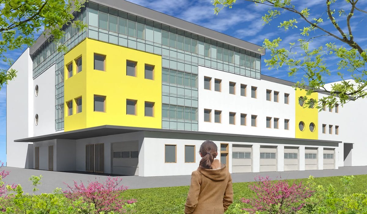 Tako bo izgledal satelitski urgentni center (SUC) Kranj