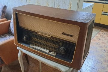 Ta radio je star skoraj 70 let, nekoč pa je bil pravi luksuz