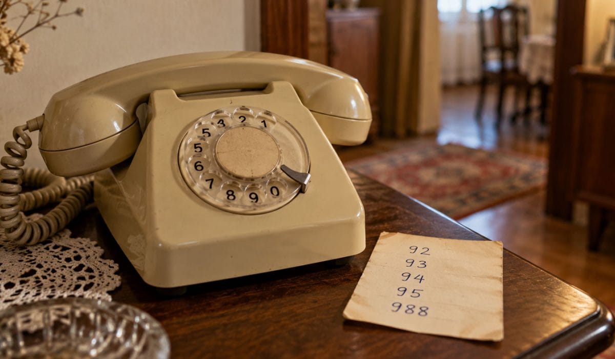 Telefonske številke nekoč