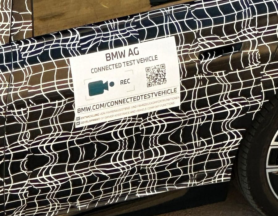 Testno vozilo, novi BMW