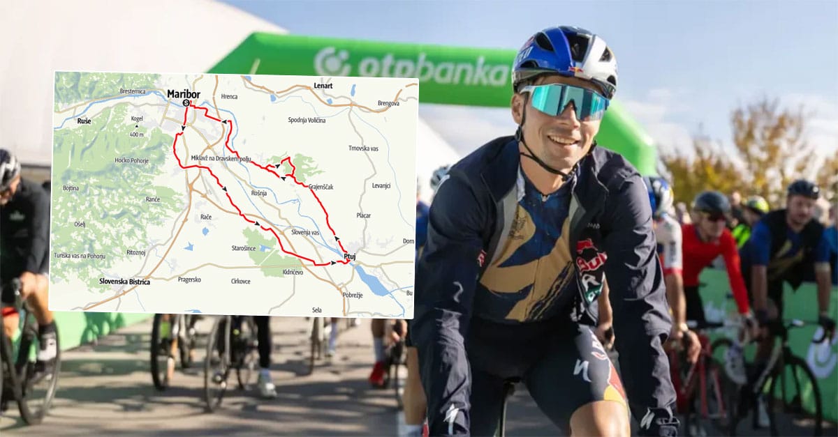 V nedeljo zapore cest v Mariboru, zaradi Primoža Rogliča pričakujte zastoje